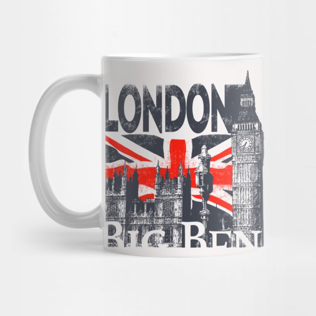 London Souvenir by Happy Art Designs